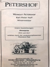 Gardeausflug Weingut Petershof 2019